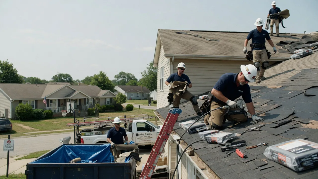 Roof Replacement in Prescott, KS near me
